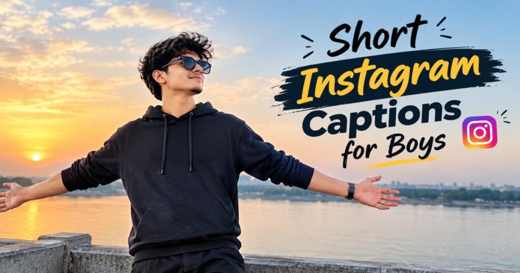 300+ Instagram Captions for Boys: Attitude, Stylish, Trendy & Unique 
